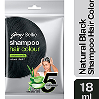 Goorej Selfie Shampoo Hair Colour (Aloe Vera)