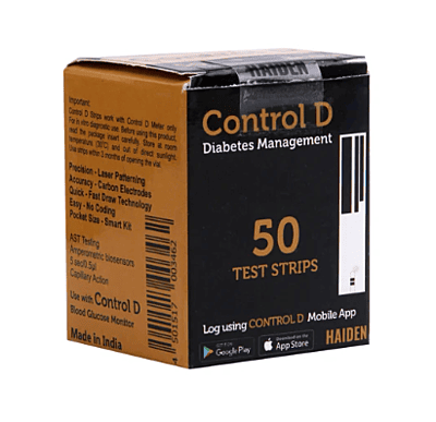 Control D Test strips - 50s Control D Test strips - 50s