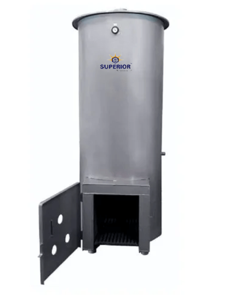 FIRE WOOD INNER TANK MS ( EPOXY COTED ) OUTER CLADING SS -STANDARD MODEL