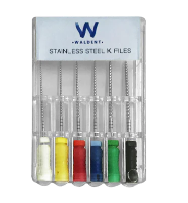 Waldent Professional K-Files 25mm
