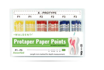 Waldent Paper Points Protaper (Length Marked)