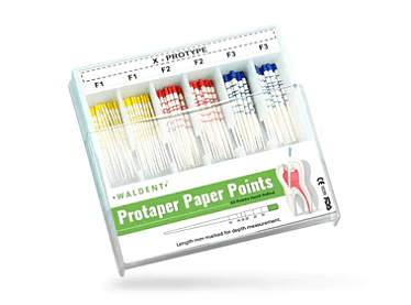 Waldent Paper Points Protaper (Length Marked) Waldent Paper Points Protaper (Length Marked)