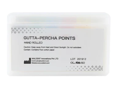 Waldent Gutta Percha Points 6% (Length Marked)