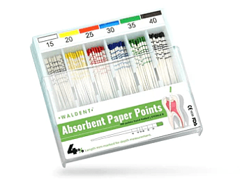 Waldent Paper Points 4% (Length Marked) Waldent Paper Points 4% (Length Marked)