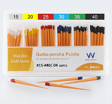 Waldent Gutta Percha Points 2% Waldent Gutta Percha Points 2%