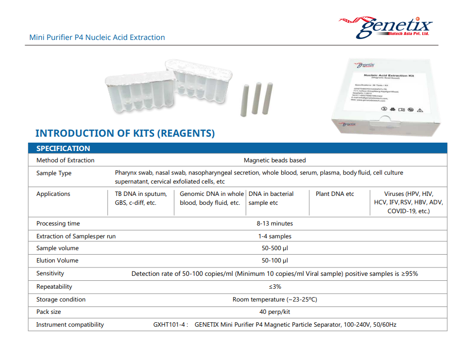 RNA Extraction Kit P4