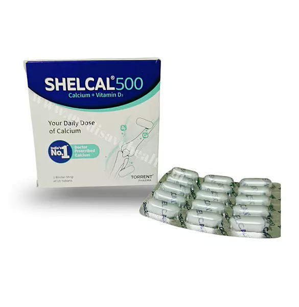 Shelcal 500mg Tablet 15’s