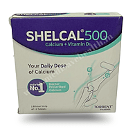 Shelcal 500mg Tablet 15’s