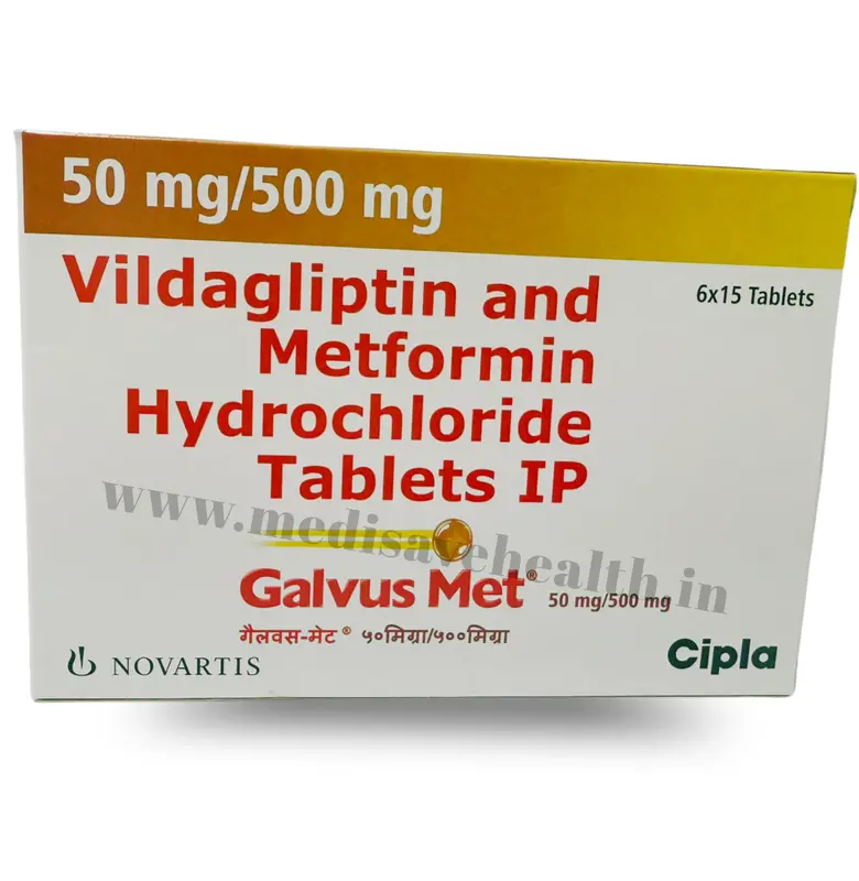 Galvus Met 50/500mg Tablet