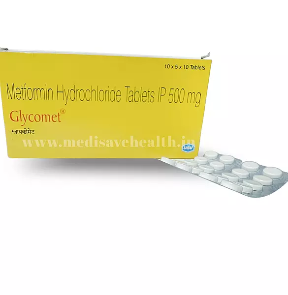 Glycomet 500mg Tablet
