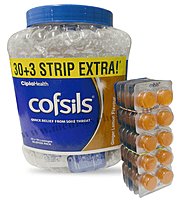 Cofsils Ginger Lemon Lozenges