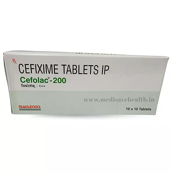 Cefolac 200mg Tablet