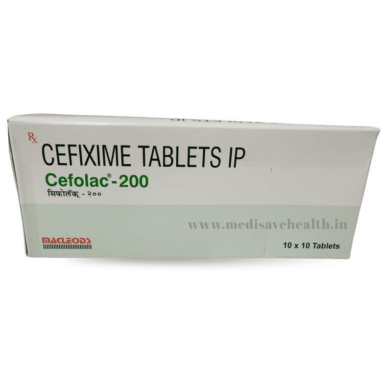 Cefolac 200mg Tablet