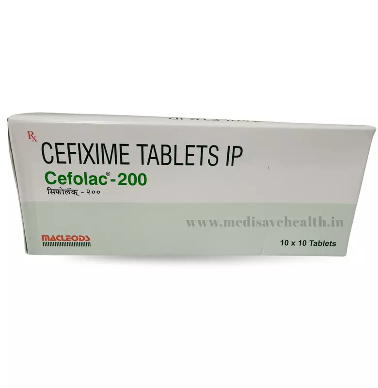 Cefolac 200mg Tablet