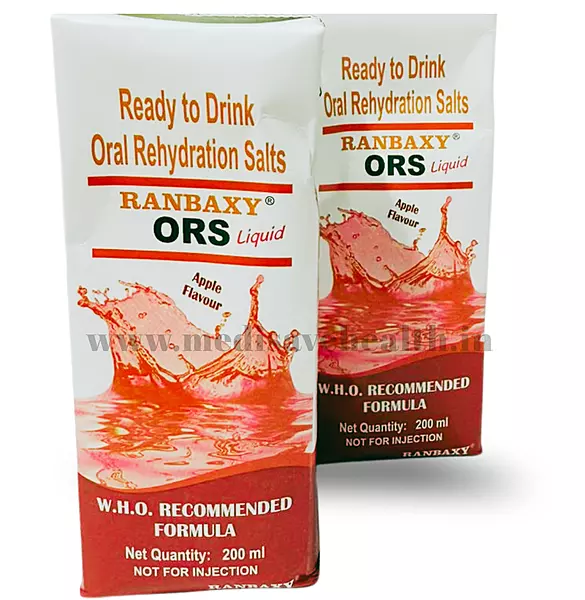 RANBAXY ORS Apple Flavour Liquid 200ml
