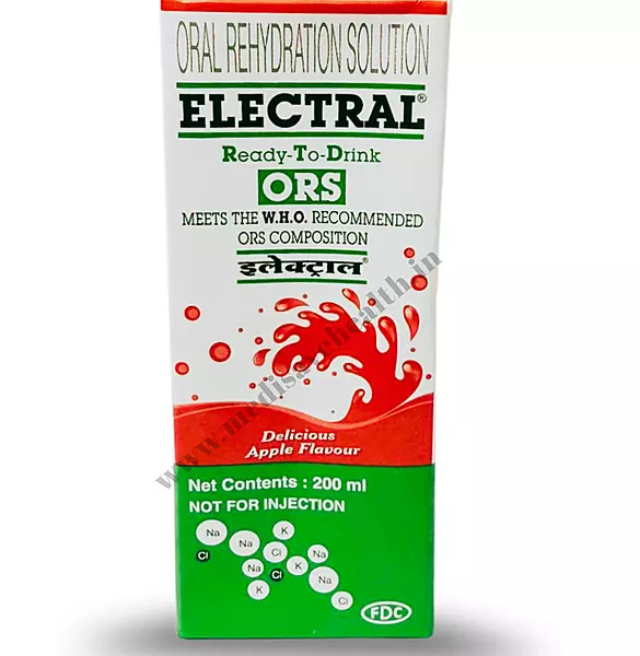 Electral ORS Apple Flavour 200ml