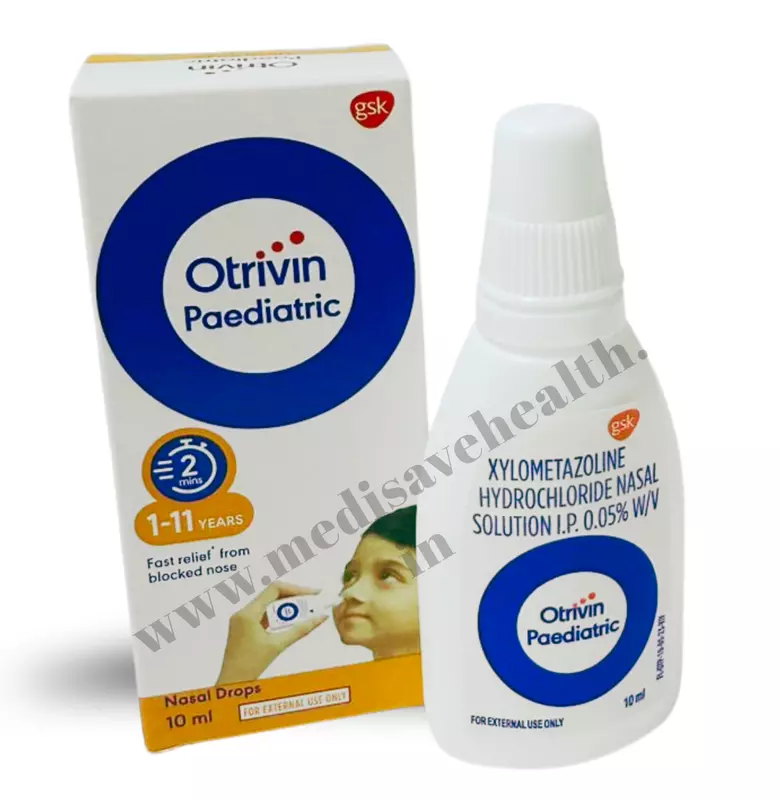 OTRIVIN Pead Nasal Drops 10ml
