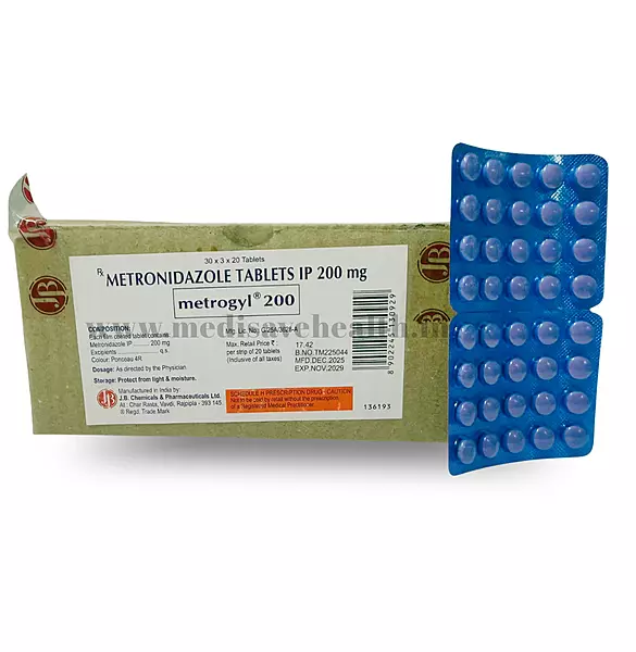 Metrogyl 200mg Tablet