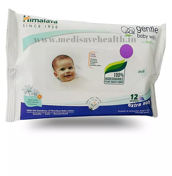 Him Gentle Baby Wipes 12’s