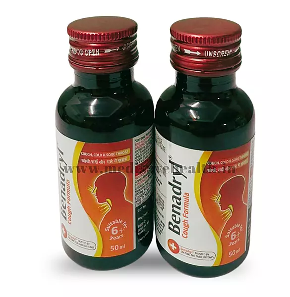 BENADRYL Cough Formula Syrup 50ml