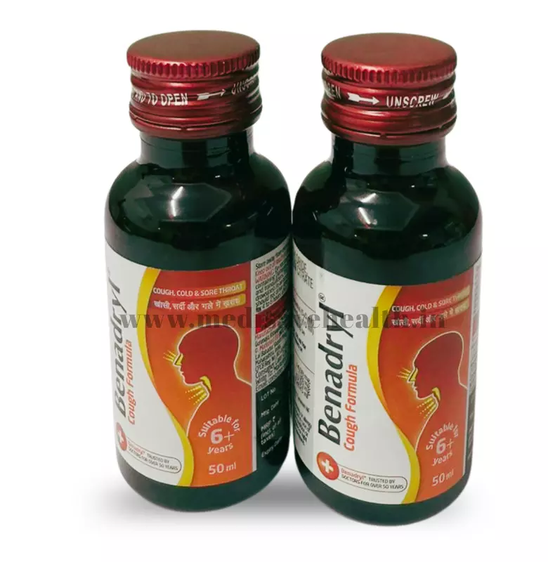 BENADRYL Cough Formula Syrup 50ml