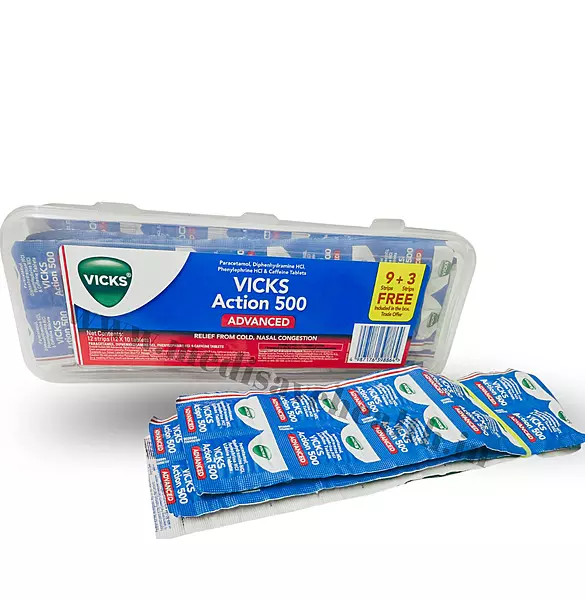 Vicks Action 500 Advanced Tablet