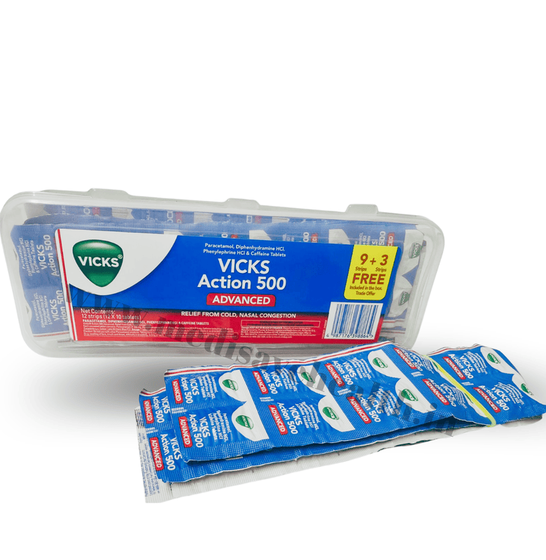 Vicks Action 500 Advanced Tablet