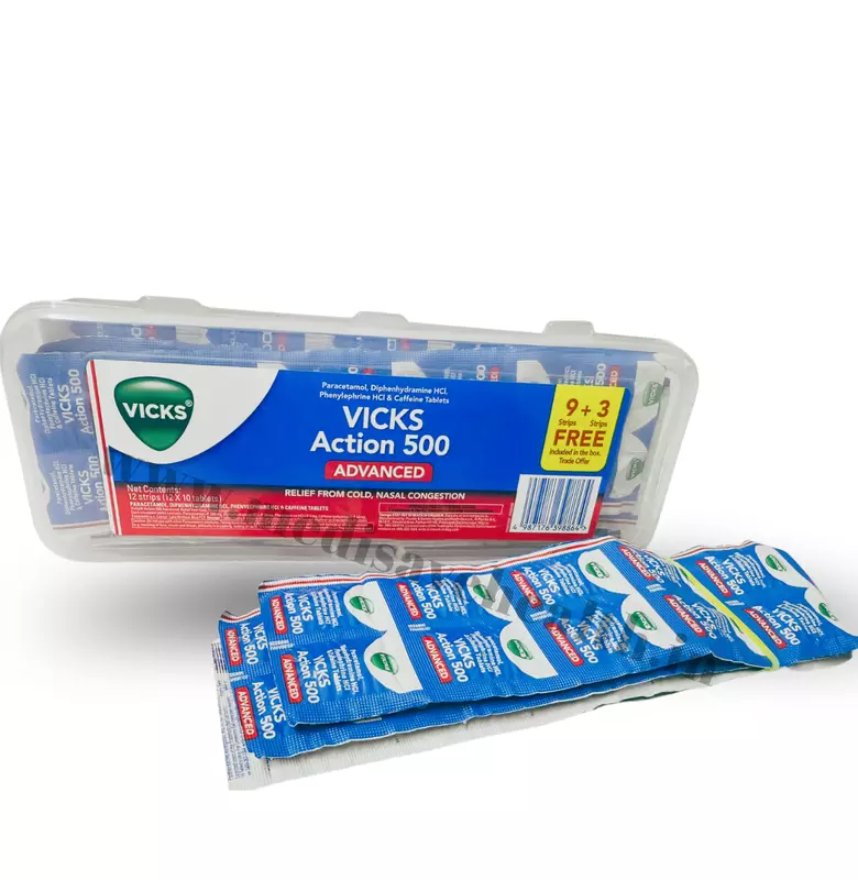 Vicks Action 500 Advanced Tablet