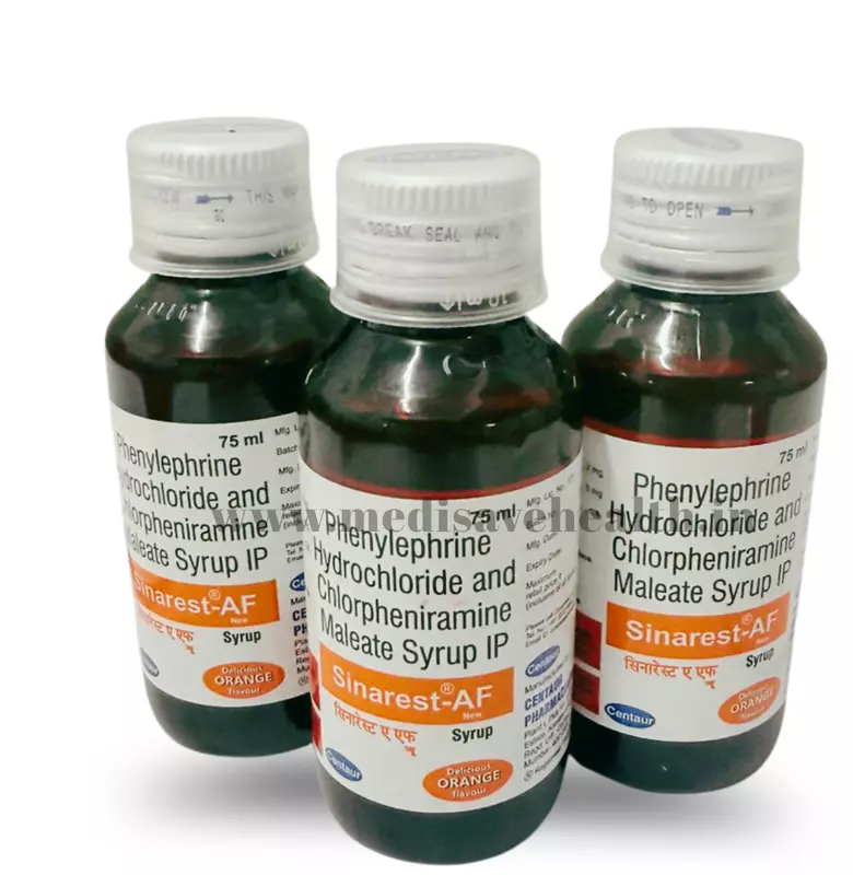 Sinarest AF Syrup 75ml