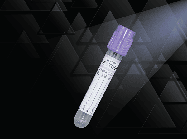 Lev Lock Non Vaccum K3 EDTA 2ml - Levram