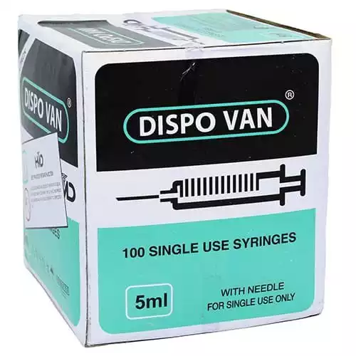 5ml Syringe with 24G Needle