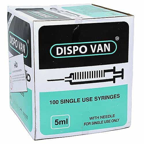 5ml Syringe with 23G Needle