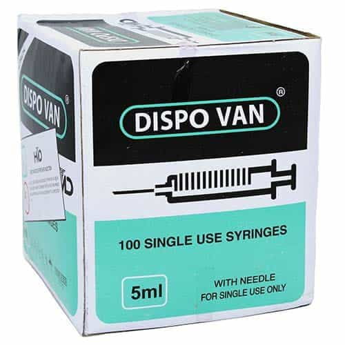5ml Syringe with 23G Needle