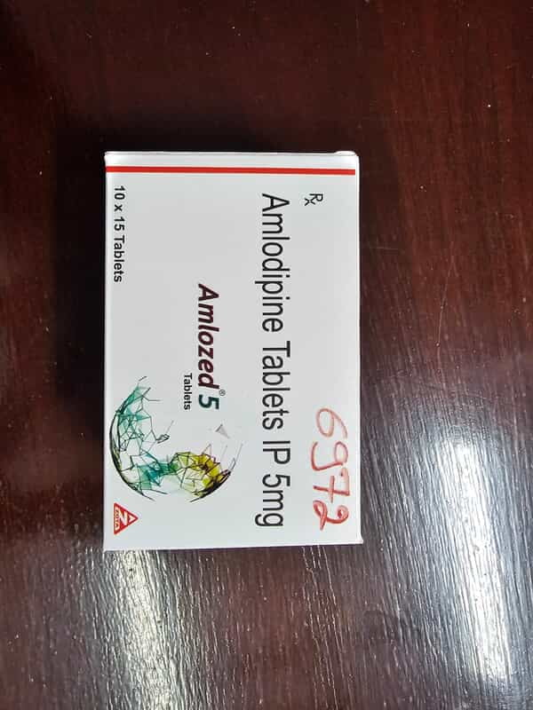 Amlozed 5 Tablet (1*15) Amlozed 5 Tablet (1*15)