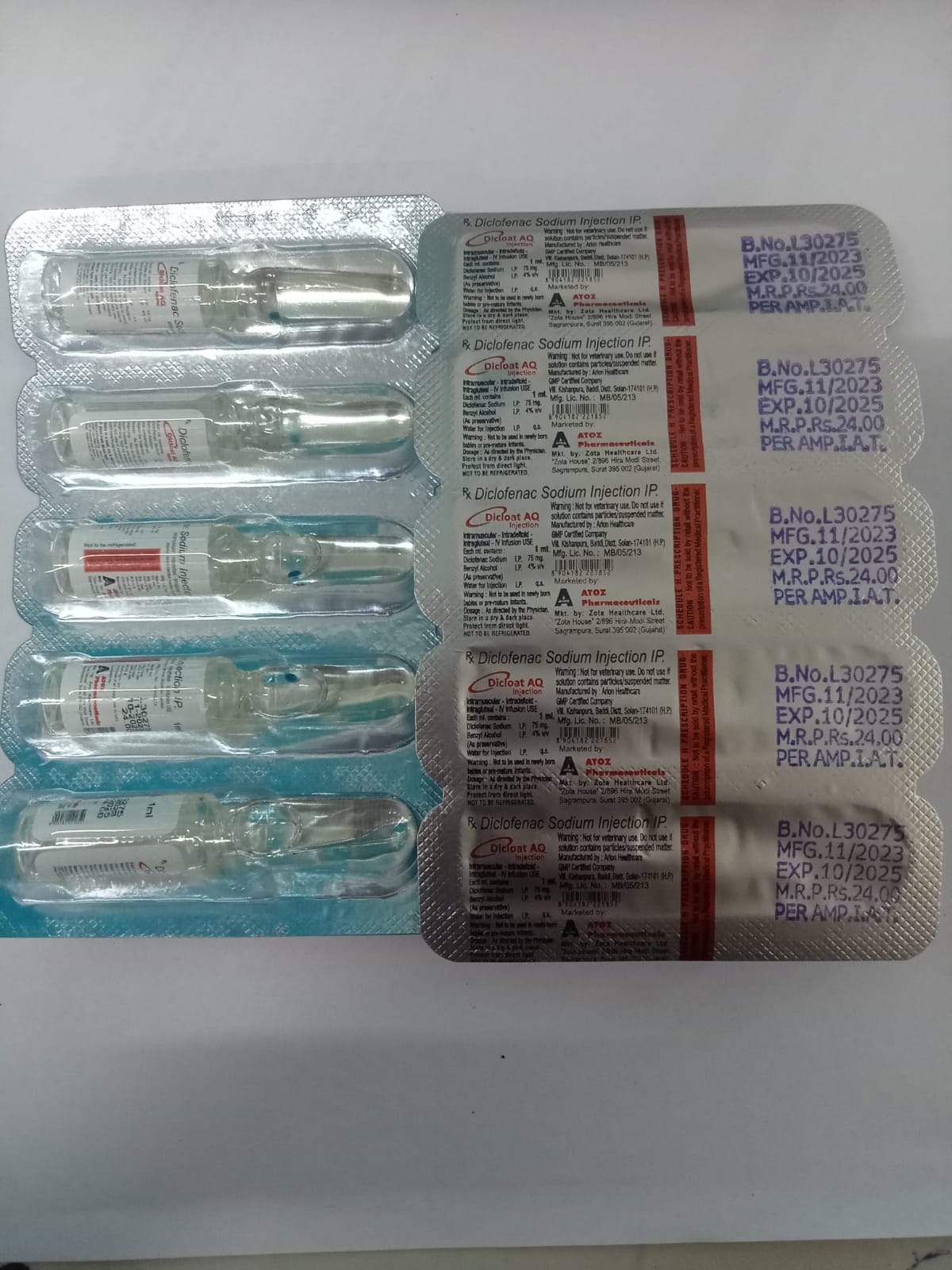 Dicloat AQ Injection 5'N