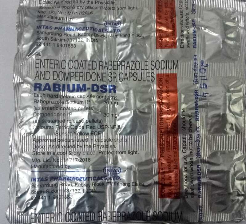RABIUM DSR CAPS 15`S RABIUM DSR CAPS 15`S