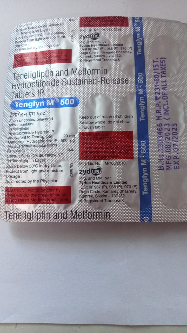 TENGLYN M 500MG TAB