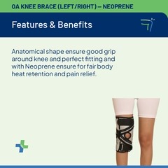 OA Knee Brace(Left /Rigt)- Neoprene
