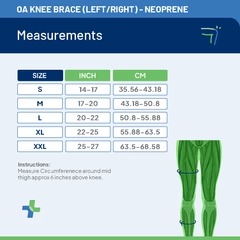 OA Knee Brace(Left /Rigt)- Neoprene