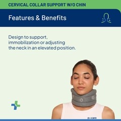 Cervical Collar Support W/O Chin