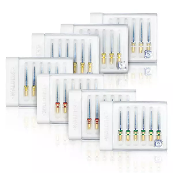 Waldent Wal-flex S-Blue Rotary Files 25mm Waldent Wal-flex S-Blue Rotary Files 25mm