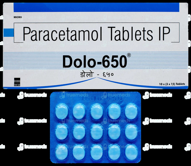 DOLO 650MG TAB 15`S DOLO 650MG TAB 15`S