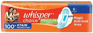 Whisper Choice Regular – 6P