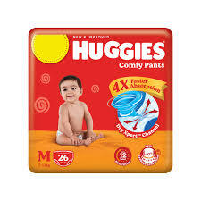 Huggies CP M - 7 to 12 kg (26 P)