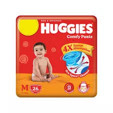 Huggies CP M - 7 to 12 kg (26 P)