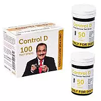 CONTROL D GLUCOMETER 100 TEST STRIPS