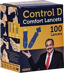 Control D Glucometer Lancets 100's