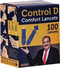 Control D Glucometer Lancets 100's