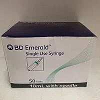 Syringe Emerald 10 ML - 21G