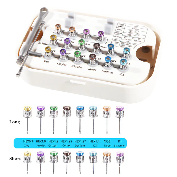 Waldent Dental Implant Prosthetic Universal Kit